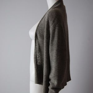 Eileen Fisher open front sweater sz M